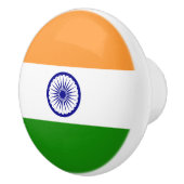 Flagge der indischen Keramik Knob Keramikknauf (Rechts)