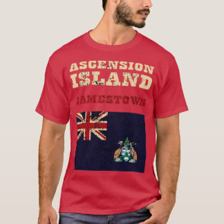 Flagge der Insel Ascension T-Shirt