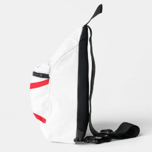 Flagge der Insel Jersey Crossbody Bag