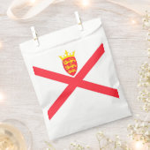 Flagge der Insel Jersey Geschenktütchen (Ausgeschnitten)
