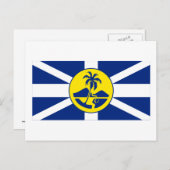 Flagge der Insel Lord Howe Postkarte (Vorne/Hinten)