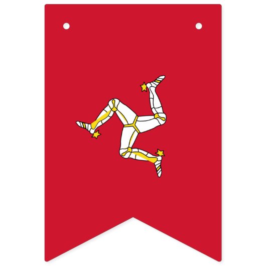Flagge der Insel Man (Zweite Fahne)