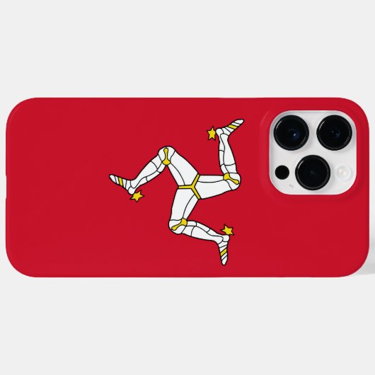 Flagge der Insel Man Case-Mate iPhone Hülle (Rückseite (Horizontal))