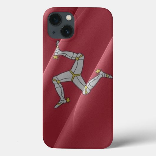 Flagge der Insel Man - Case-Mate iPhone Hülle (Rückseite)