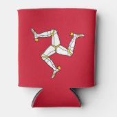 Flagge der Insel Man Dosenkühler (Vorderseite)