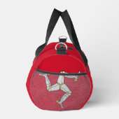 Flagge der Insel Man Duffle Bag (Rechts)