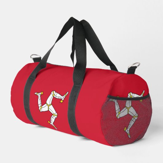 Flagge der Insel Man Duffle Bag (Rechte Ecke)