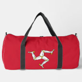 Flagge der Insel Man Duffle Bag (Vorderseite)