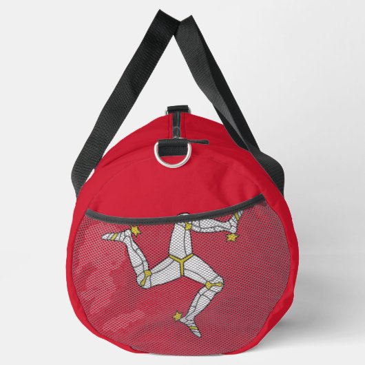 Flagge der Insel Man Duffle Bag (Rechts)