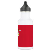 Flagge der Insel Man Edelstahlflasche (Rechts)