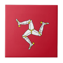 Flagge der Insel Man