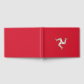 Flagge der Insel Man Gästebuch (Voll)