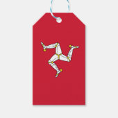 Flagge der Insel Man Geschenkanhänger (Vorderseite)