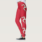 Flagge der Insel Man Leggings (Links)