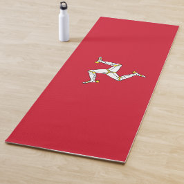 Flagge der Insel Man Yogamatte