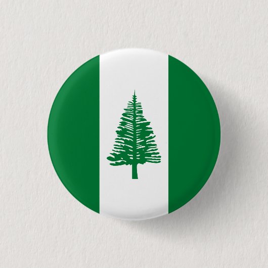 Flagge der Insel Norfolk Button (Vorderseite)