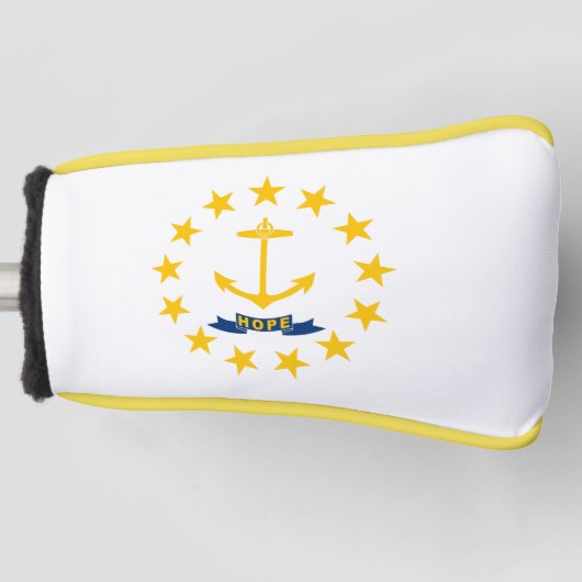 Flagge der Insel Rhode Golf Headcover (Vorderseite)