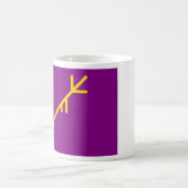 Flagge der Insel Sessrumnir Kaffeetasse (Mittel)
