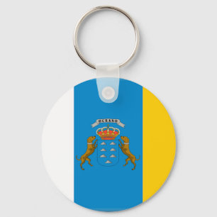 Flagge der Insel-(Spanien) Schlüsselanhänger