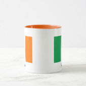 Flagge der Irland-Kaffee-Tasse Tasse (Zentrum)