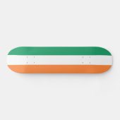 Flagge der Irland-Skateboard-Plattform Skateboard (Horizontal)