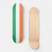 Flagge der Irland-Skateboard-Plattform Skateboard (Vorderseite)