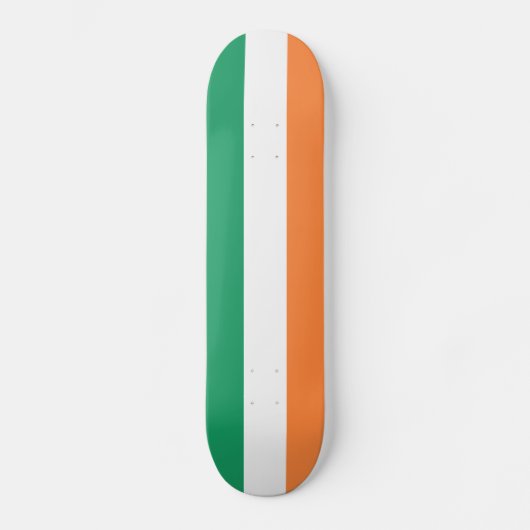 Flagge der Irland-Skateboard-Plattform Skateboard (Vorderseite)