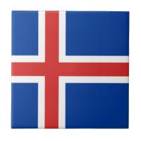 Flagge der isländischen Keramik