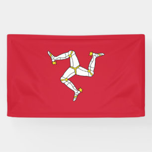 Flagge der Isle of Man Banner