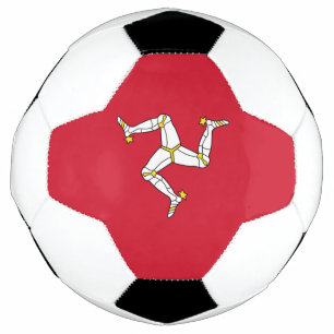 Flagge der Isle of Man Fußball