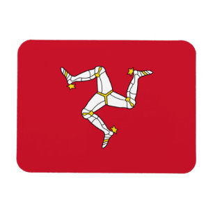 Flagge der Isle of Man Magnet
