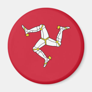 Flagge der Isle of Man Magnet