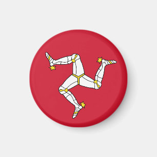 Flagge der Isle of Man Magnet
