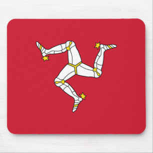 Flagge der Isle of Man Mousepad