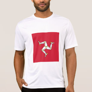 Flagge der Isle of Man T-Shirt