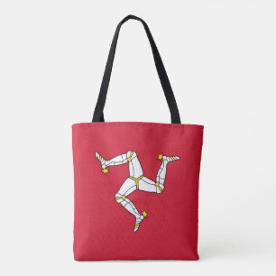 Flagge der Isle of Man Tasche
