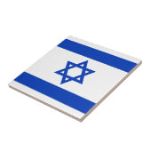 Flagge der israelischen Keramik Fliese (Seite)