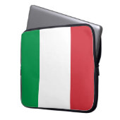 Flagge der Italien-Neopren-Laptop-Hülse Laptopschutzhülle (Vorderseite Links)