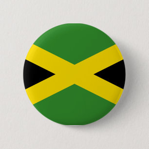 Flagge der Jamaika-Schaltfläche Button
