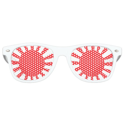 Flagge der japanischen Marine Sonnenbrille (Vorderseite)