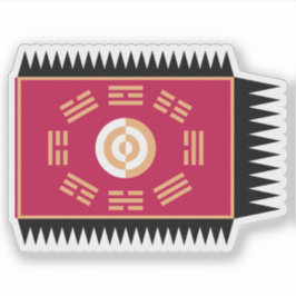 Flagge der Joseon-Dynastie Aufkleber