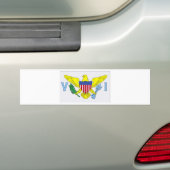 Flagge der Jungfrau Autoaufkleber (Auf Auto)