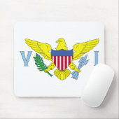 Flagge der Jungfrau der Vereinigten Staaten Mousepad (Mit Mouse)