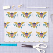 Flagge der Jungfrau der Vereinigten Staaten Seidenpapier (Handwerk)