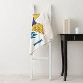 Flagge der Jungfrau der Vereinigten Staaten Sherpadecke (Beispiel)