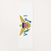 Flagge der Jungfrau der Vereinigten Staaten Yogamatte (Vorderseite)