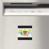 Flagge der Jungfrau Magnet (In Situ (Geschirrspüler))