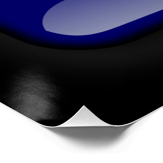 Flagge der Jungfrau Poster (Ecke)