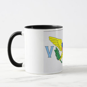 Flagge der Jungfrau Tasse