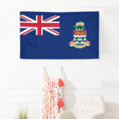 Flagge der Kaimaninseln Banner (Insitu)